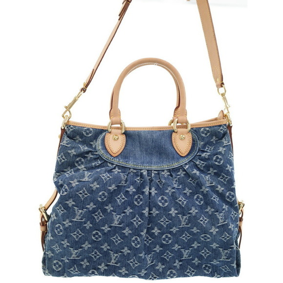 Louis Vuitton Denim GM Bag Neo Cabby Monogram - Picture 1 of 8